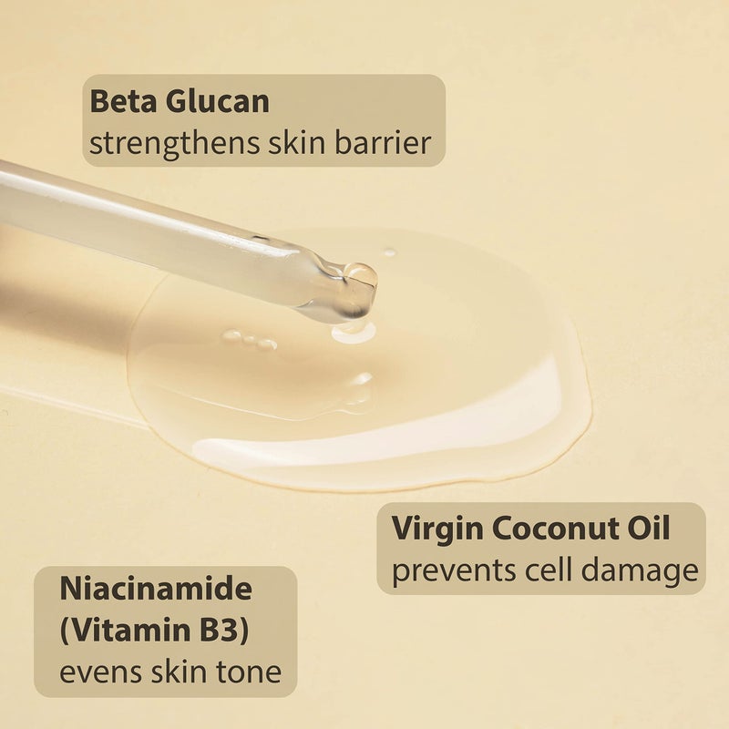 Oattbe Syn Bio Beta Glucan Serum - Intense Hydration Premium Korean Anti Aging Face Serum with Powerful Natural Actives, 1.01 fl.oz - Image 4